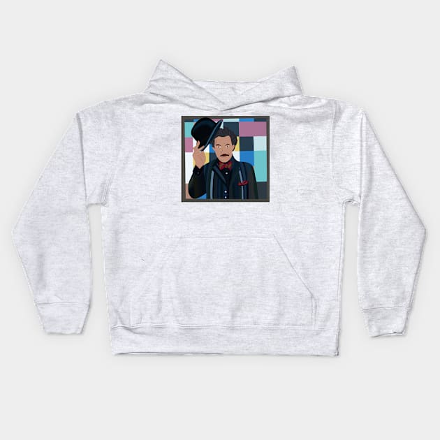 Paul F Tompkins Kids Hoodie by Charissa013